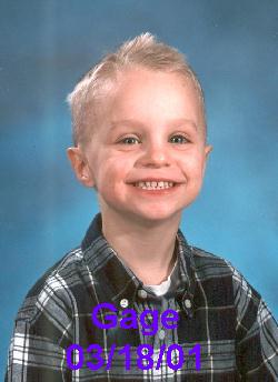 Gage L Matthews, Age 4